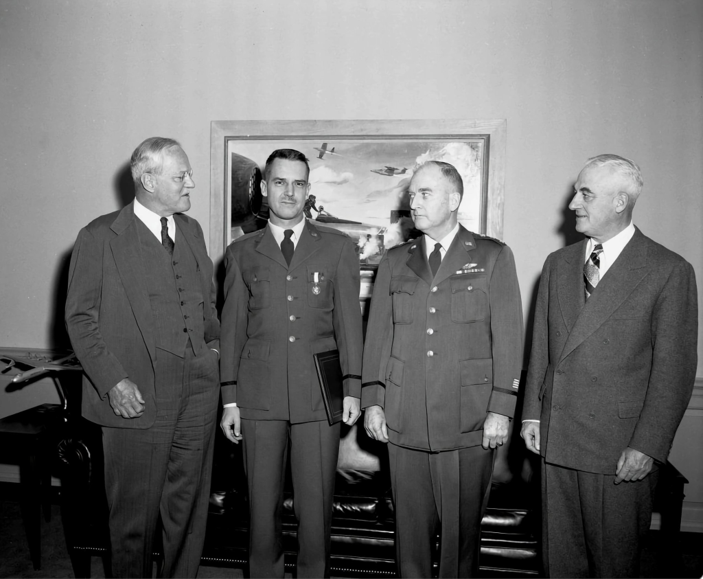 A group of men in military uniforms Description automatically generated