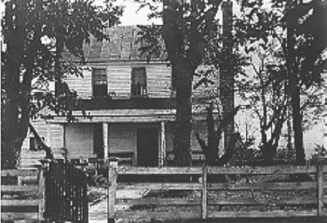 A picture containing outdoor, building, tree, house
Description automatically generated