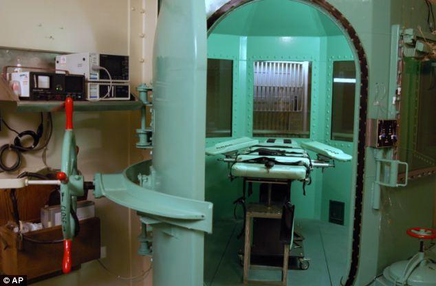 Former death chamber: The gas chamber at San Quentin, seen in 2006, hasn't been used since 1996. Today lethal injection is used in a newer room