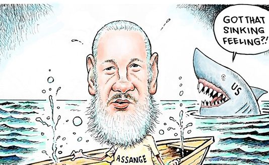 BIDEN IS TRUMP’S POODLE on Case of Journalist Julian Assange and Bogus Espionage Charges