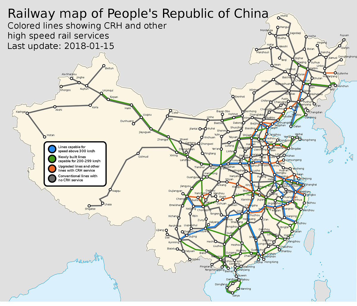 China's High-Speed Train Map Puts U.S. Transportation to ...