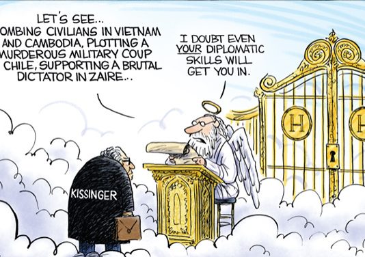 Henry Kissinger Facilitated Genocide and War Crimes