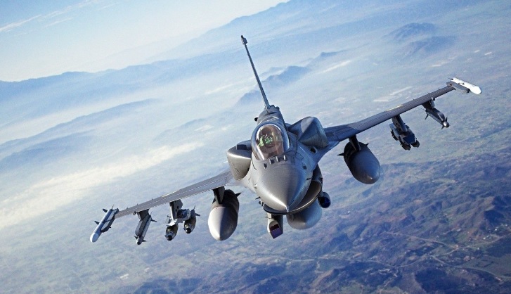A jet flying in the sky Description automatically generated