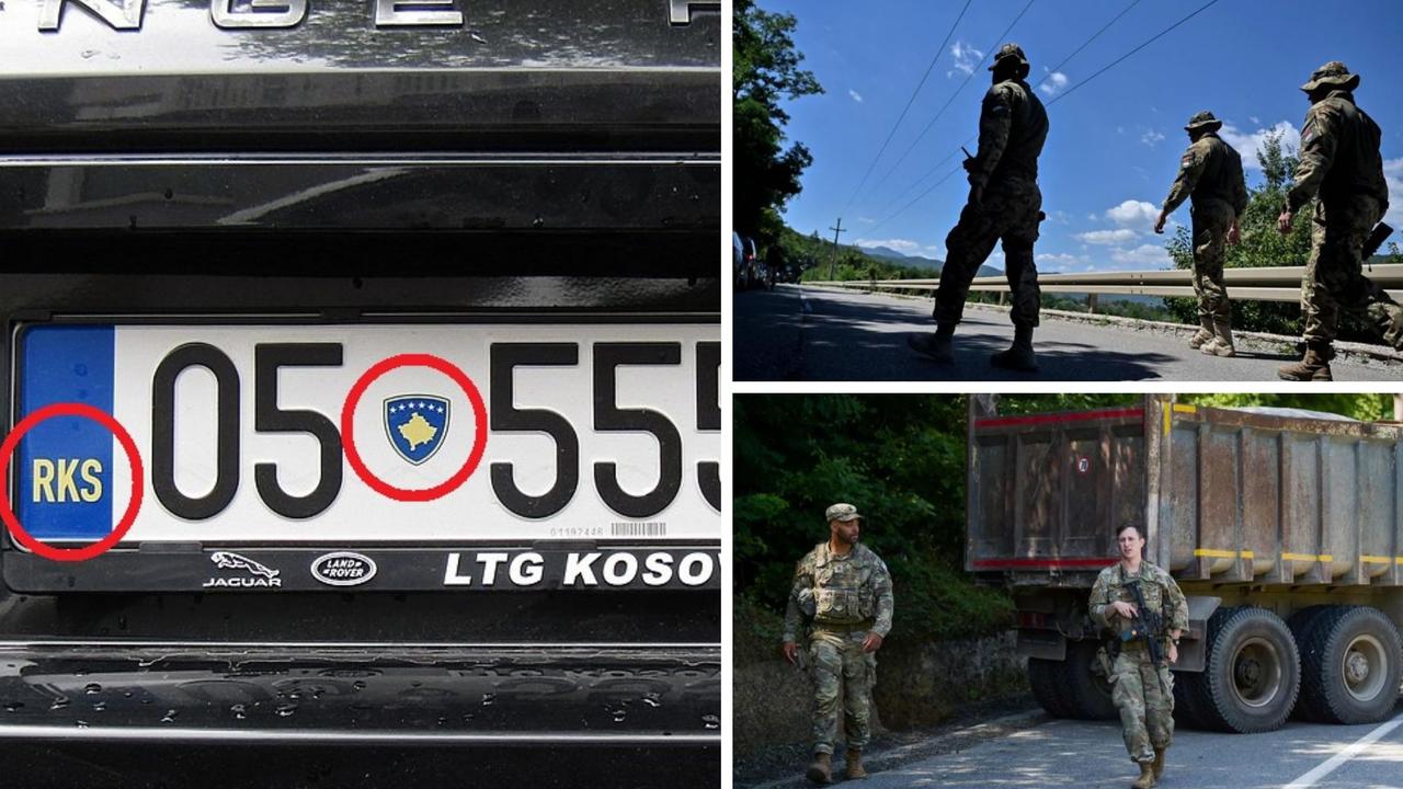 A number plate change leading to turmoil between Kosovo and Serbia