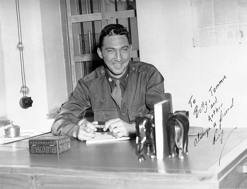 Colonel William "Ray" Peers, second commanding officer of OSS Detachment 101.
