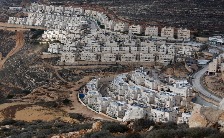Image: PALESTINIAN-ISRAEL-CONFLICT-SETTLEMENTS