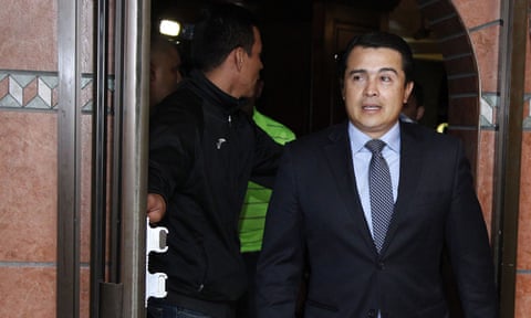 Juan Antonio ‘Tony’ Hernandez in Tegucigalpa, Honduras, on 16 March 2017. 