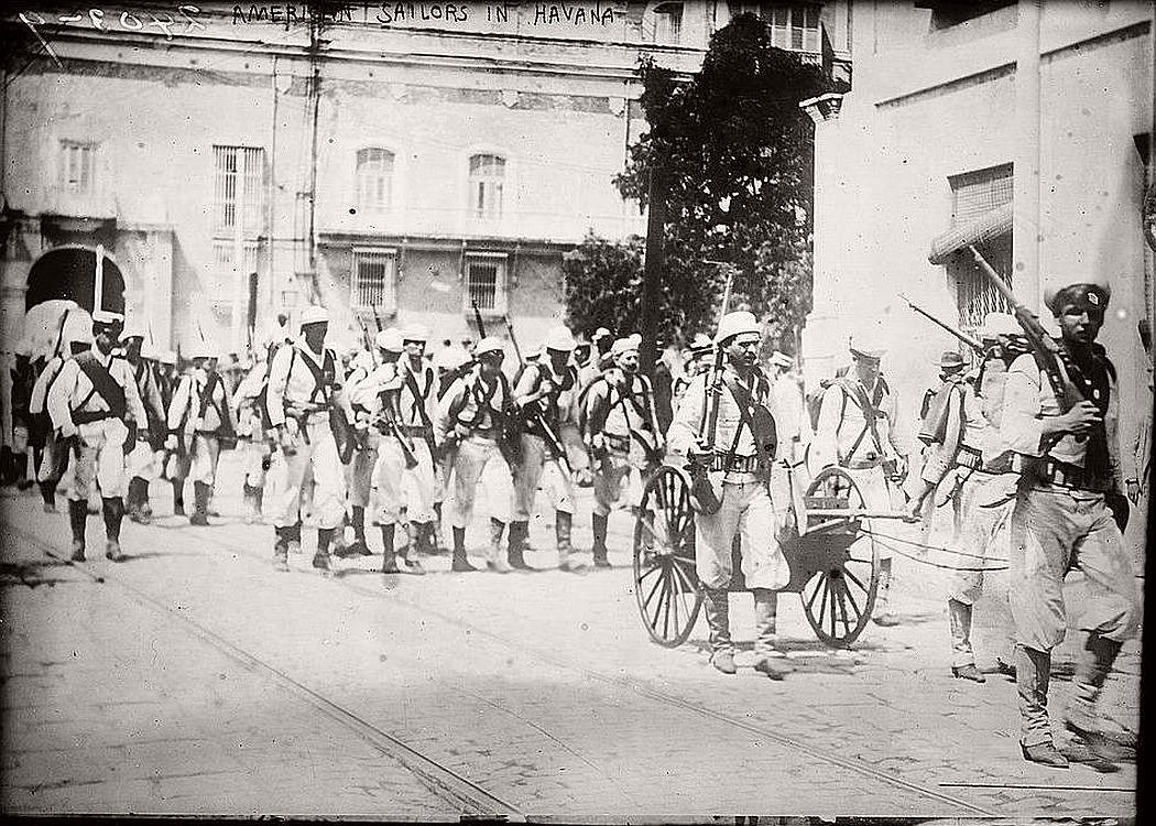 American sailors in Havana, ca. 1910-15