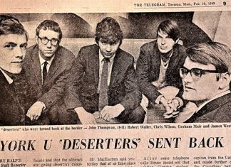Fifty Five Years Ago, Toronto College Students Enacted a Covert Operation That Led the Canadian Government to Admit Vietnam War Deserters Into Canada