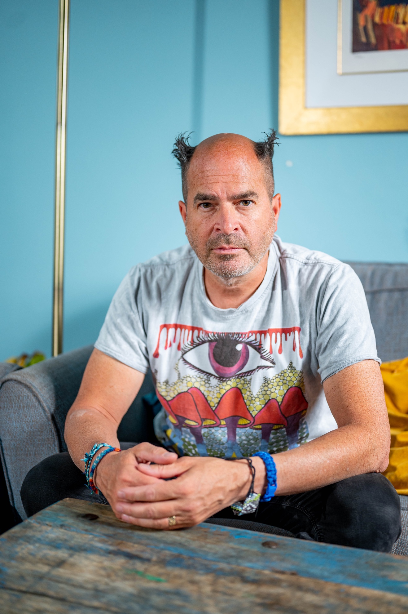 Matt Campbell at his home in Hurstpierpoint, Sussex