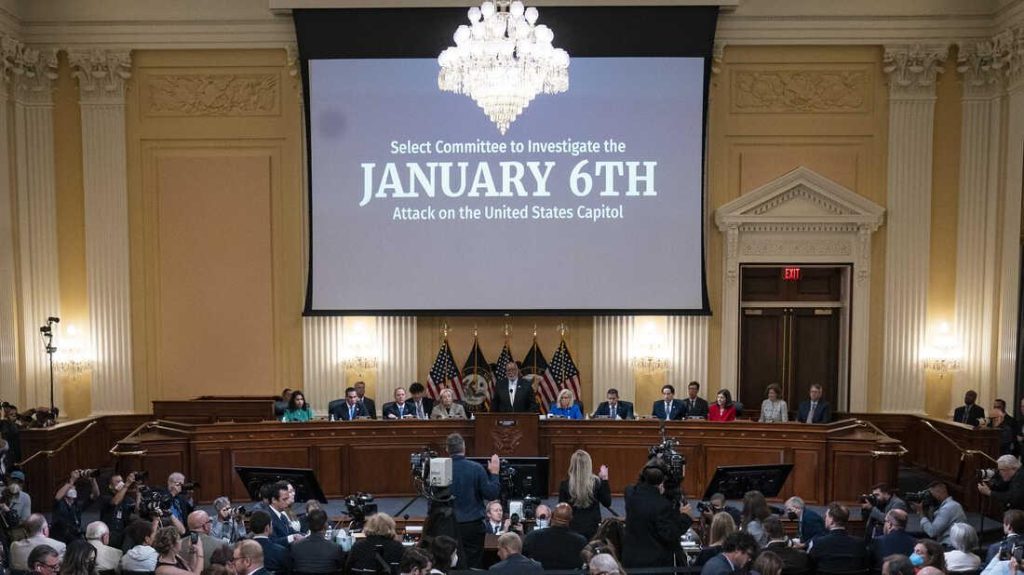 House panel to show new Jan. 6 evidence as hearings wind down : NPR