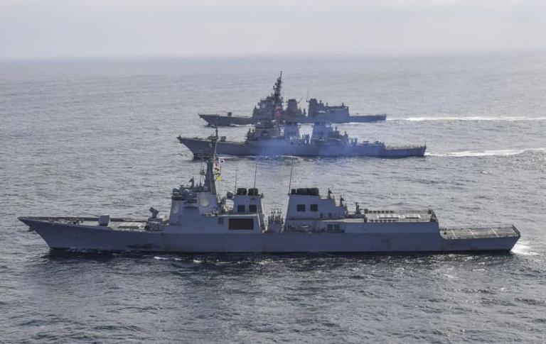 The US and South Korea conducted exercises in the Sea of Japan (photo: Getty Images)