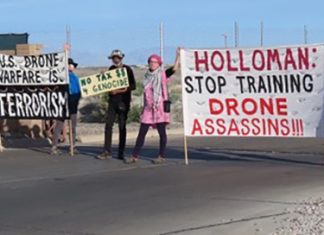 Activists Risk Prison in An Attempt to Stop U.S. Drone War