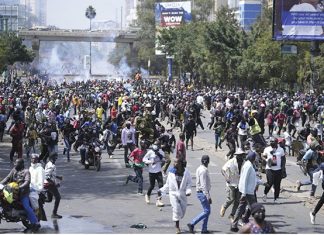African Protests Target U.S. Client Governments