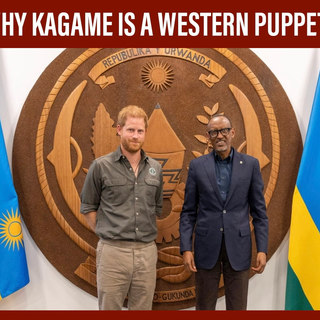 Two men standing in front of a wooden sign

Description automatically generated