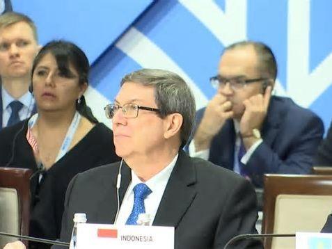 Cuban FM addresses the 16th BRICS Summit