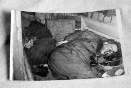 A person lying in a tunnel

Description automatically generated