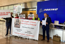 Citizens Tribunal Finds Top U.S. Weapons Contractors Guilty of Participation in Crimes Against Humanity and Genocide