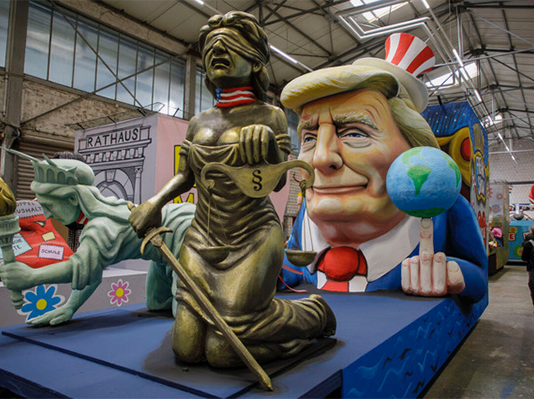 Trump Gives the World the Middle Finger