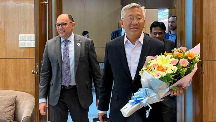 US Assistant Secretary of State Donald Lu arrives in Dhaka