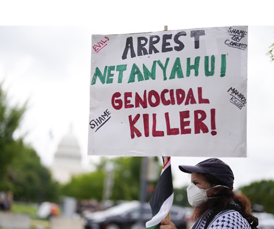 Exterminator Netanyahu in Washington, D.C. Again, Begging For More Bombs