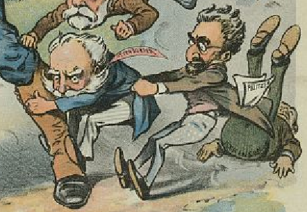 Cartoon of a person pulling a person's back
AI-generated content may be incorrect.