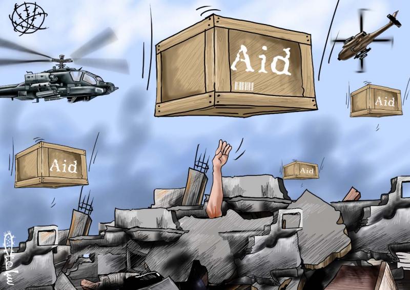 A cartoon of a military helicopter carrying a box

AI-generated content may be incorrect.
