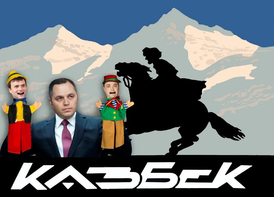A person in a suit and tie with two puppets

AI-generated content may be incorrect.