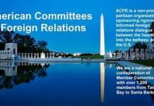 American Committee on Foreign Relations Miseducates Public and Censors Truth-Telling Analysts A monument with a body of water AI-generated content may be incorrect.
