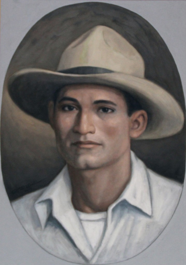 A portrait of a person wearing a hat

AI-generated content may be incorrect.