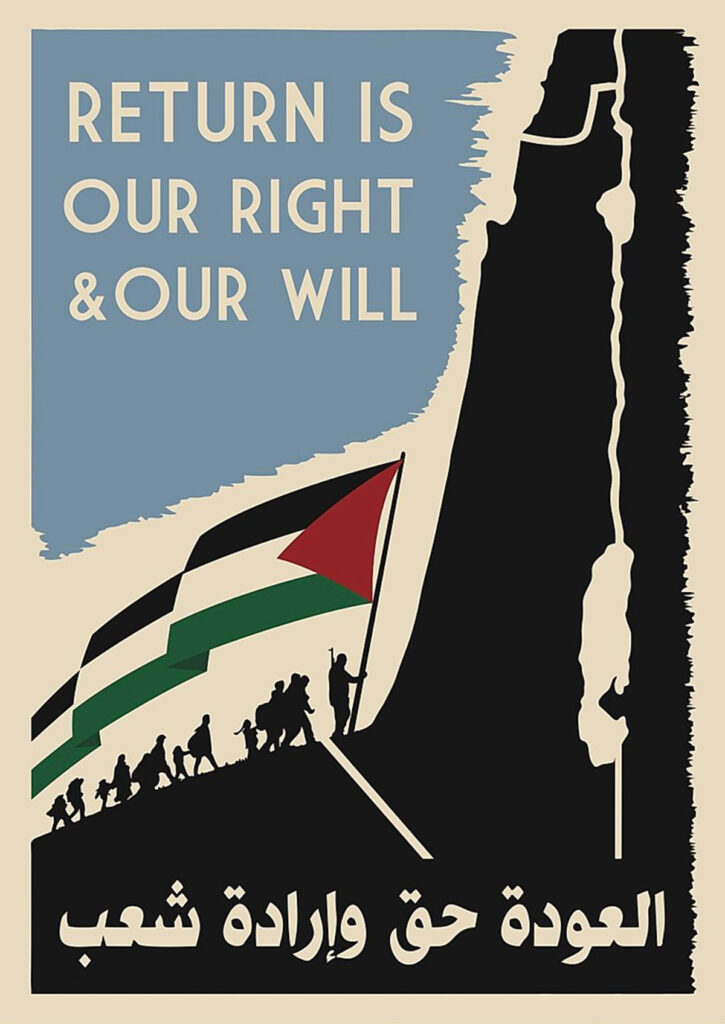 A poster with a flag and people walking

AI-generated content may be incorrect.