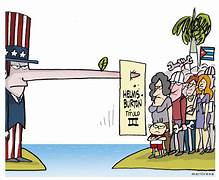 Cartoon of a cartoon of a person in a hat pointing at a sign
AI-generated content may be incorrect.