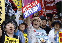 U.S. Military Bases in South Korea and Japan Confronted with Persistent Protests