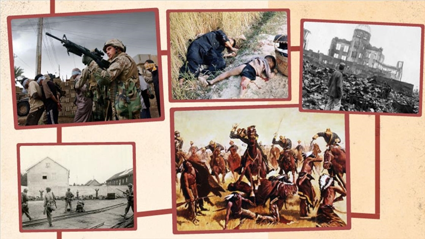 A collage of pictures of soldiers and soldiers

AI-generated content may be incorrect.