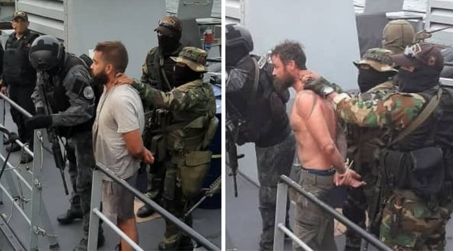 A person being arrested by a soldier
AI-generated content may be incorrect.