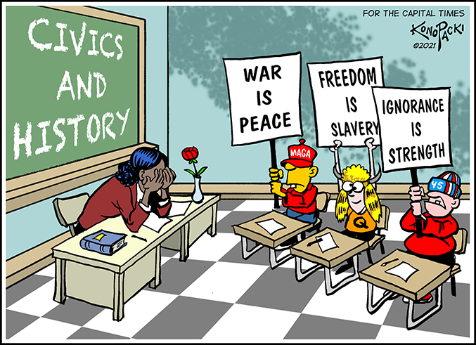 Cartoon of a cartoon of a teacher in a classroom
AI-generated content may be incorrect.