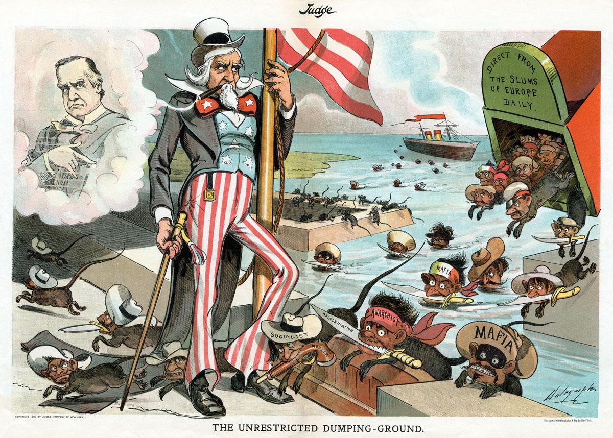 A cartoon of a person in a hat and a flag
AI-generated content may be incorrect.
