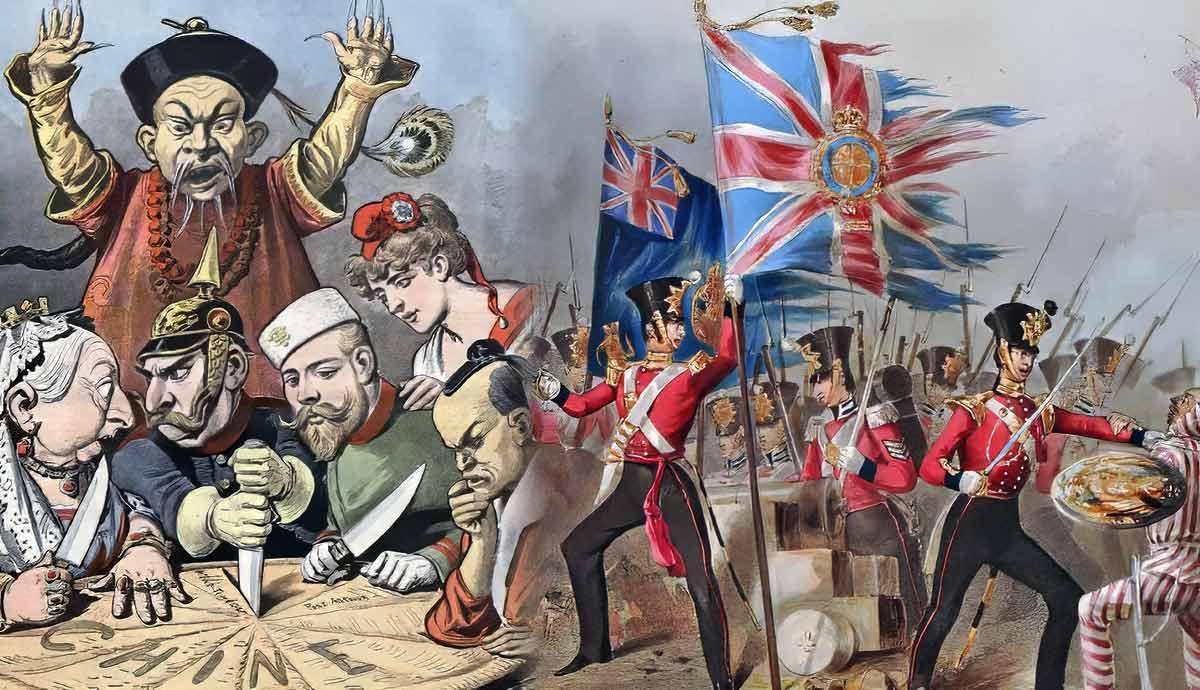 A collage of a painting of soldiers
AI-generated content may be incorrect.