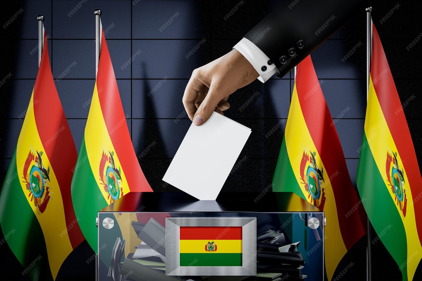 A hand putting a ballot into a ballot box

AI-generated content may be incorrect.