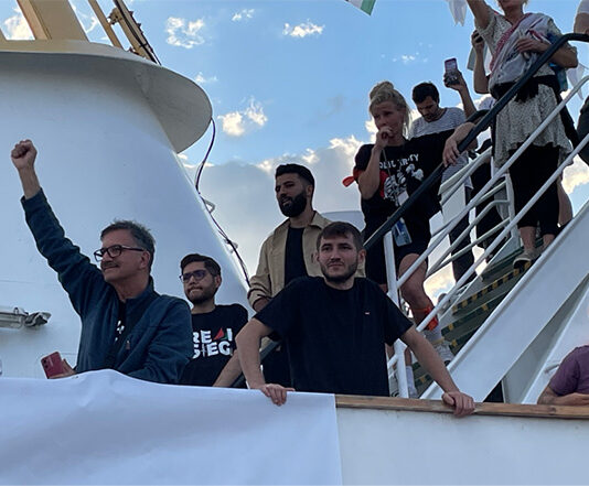 Israeli Occupation Forces Attacked our Ship “Conscience”