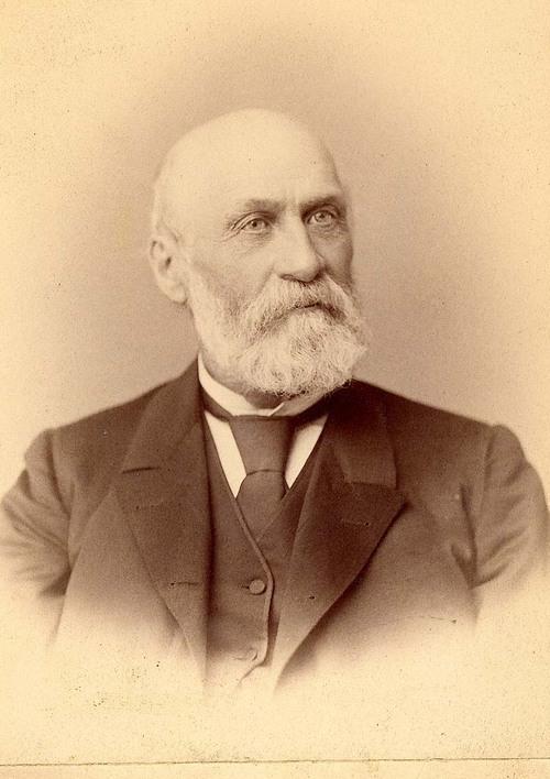 Portrait of free state activist Charles Robinson, 1818-1894