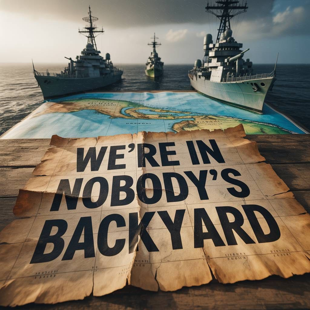 A map and a couple of ships on a dock
AI-generated content may be incorrect.