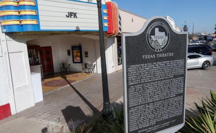 Oak Cliff's Texas Theatre gets new JFK historical marker that fixes the record