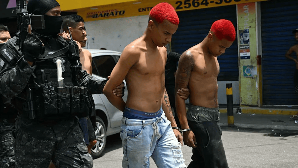This is the group pursued by the Rio de Janeiro Police.