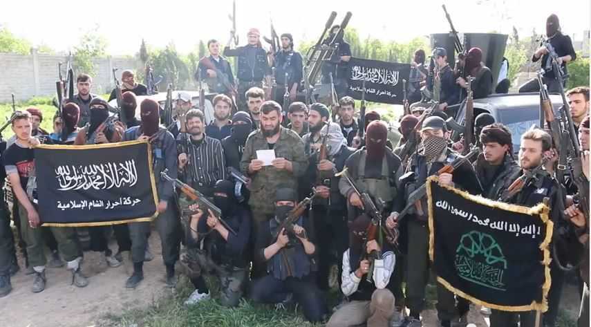 A group of people holding guns AI-generated content may be incorrect.