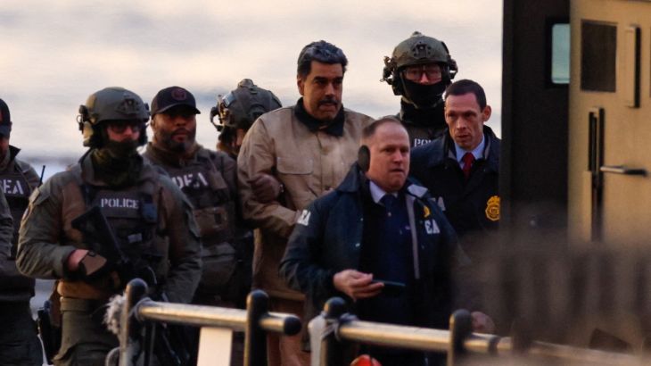 Abducted Venezuelan leader Nicolas Maduro taken to NYC courthouse