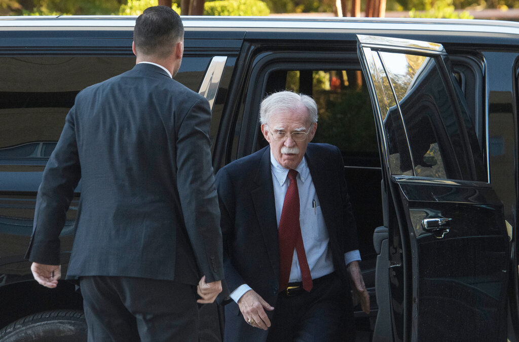 Bolton pleads not guilty in MD court to sharing classified information