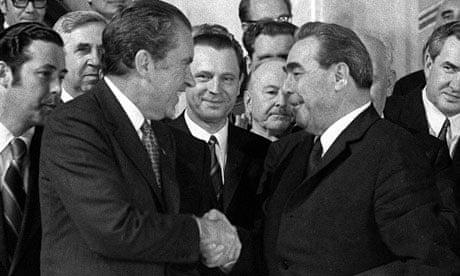 From the archive, May 27, 1972: Nixon and Brezhnev sign historic arms treaty  | US news | The Guardian