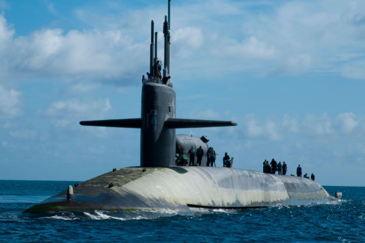 Ohio Class Guided Missile Submarine SSGN