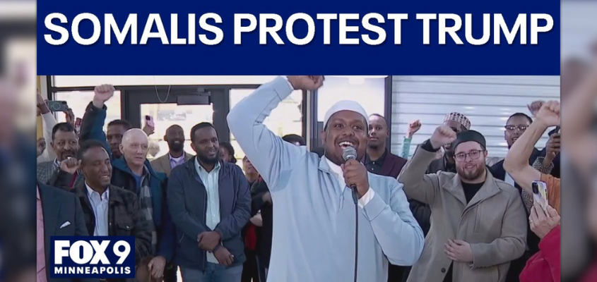 Somalis against Trump